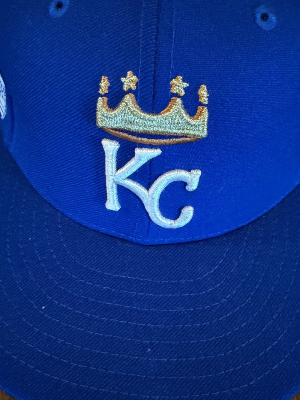 Kansas City Royals Alternate Blue Baseball Hat, Blue, Size 7 1/8